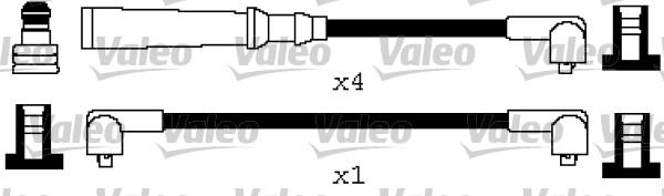 Valeo 346643 - Ignition Cable Kit autospares.lv