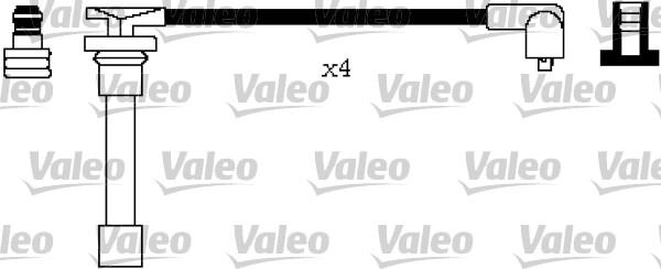 Valeo 346655 - Ignition Cable Kit autospares.lv