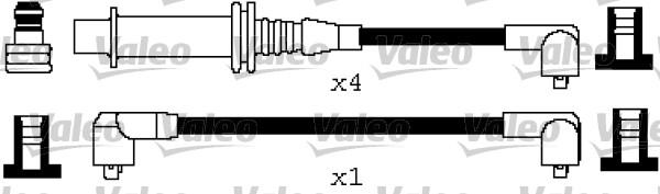 Valeo 346651 - Ignition Cable Kit autospares.lv