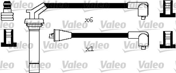 Valeo 346652 - Ignition Cable Kit autospares.lv