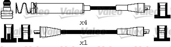 Valeo 346666 - Ignition Cable Kit autospares.lv