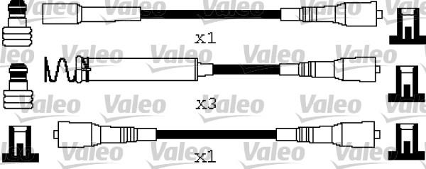 Valeo 346663 - Ignition Cable Kit autospares.lv