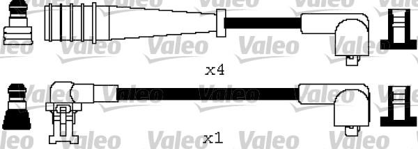 Valeo 346605 - Ignition Cable Kit autospares.lv