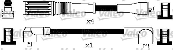 Valeo 346610 - Ignition Cable Kit autospares.lv