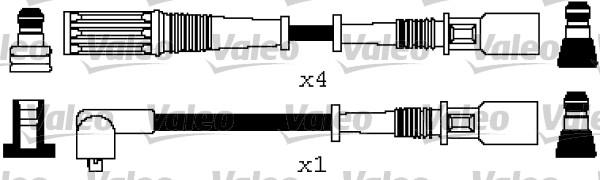 Valeo 346618 - Ignition Cable Kit autospares.lv