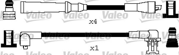 Valeo 346637 - Ignition Cable Kit autospares.lv