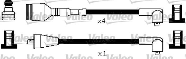 Valeo 346625 - Ignition Cable Kit autospares.lv