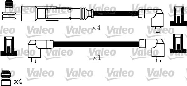 Valeo 346620 - Ignition Cable Kit autospares.lv