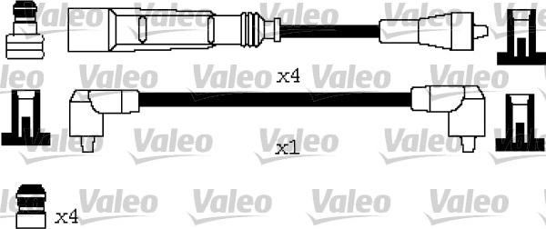 Valeo 346623 - Ignition Cable Kit autospares.lv