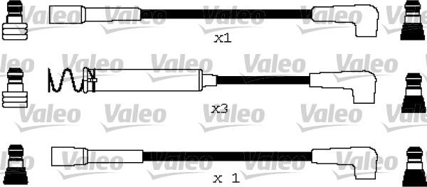Valeo 346670 - Ignition Cable Kit autospares.lv