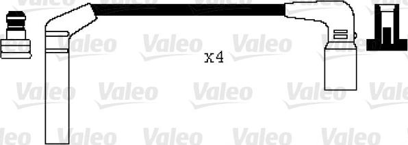 Valeo 346040 - Ignition Cable Kit autospares.lv