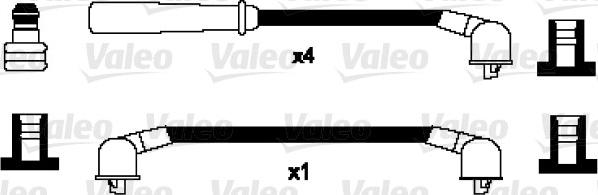 Valeo 346064 - Ignition Cable Kit autospares.lv