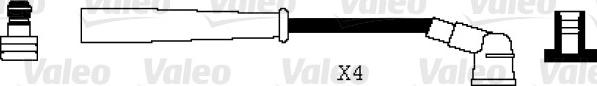 Valeo 346063 - Ignition Cable Kit autospares.lv
