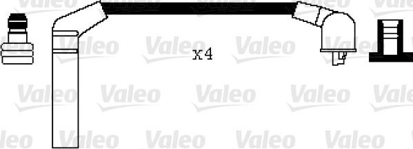 Valeo 346062 - Ignition Cable Kit autospares.lv
