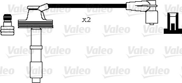 Valeo 346001 - Ignition Cable Kit autospares.lv