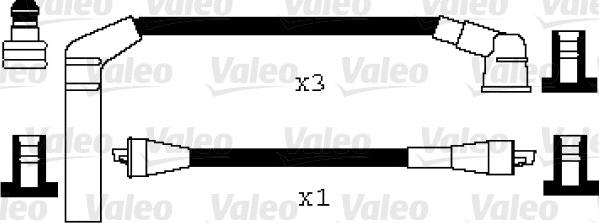 Valeo 346014 - Ignition Cable Kit autospares.lv