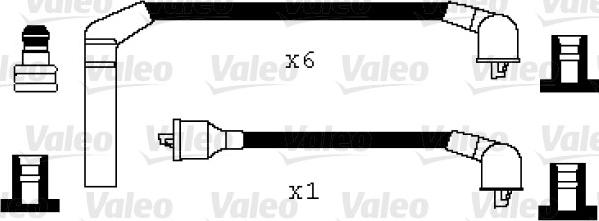 Valeo 346018 - Ignition Cable Kit autospares.lv