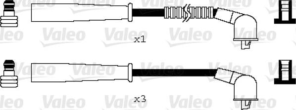 Valeo 346084 - Ignition Cable Kit autospares.lv