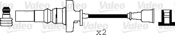 Valeo 346080 - Ignition Cable Kit autospares.lv