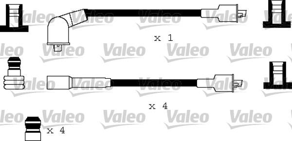 Valeo 346158 - Ignition Cable Kit autospares.lv