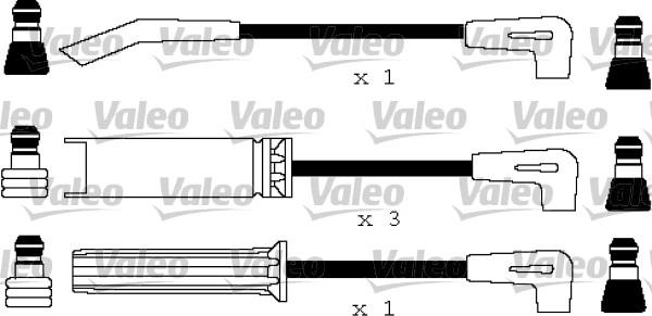 Valeo 346160 - Ignition Cable Kit autospares.lv