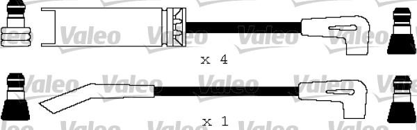 Valeo 346161 - Ignition Cable Kit autospares.lv