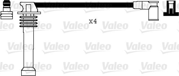 Valeo 346104 - Ignition Cable Kit autospares.lv