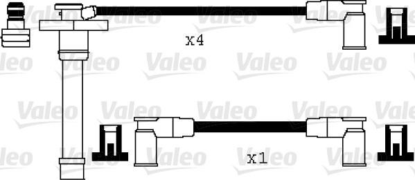 Valeo 346102 - Ignition Cable Kit autospares.lv