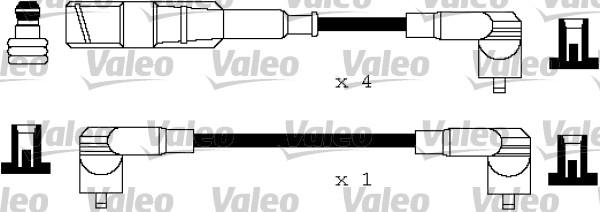 Valeo 346118 - Ignition Cable Kit autospares.lv