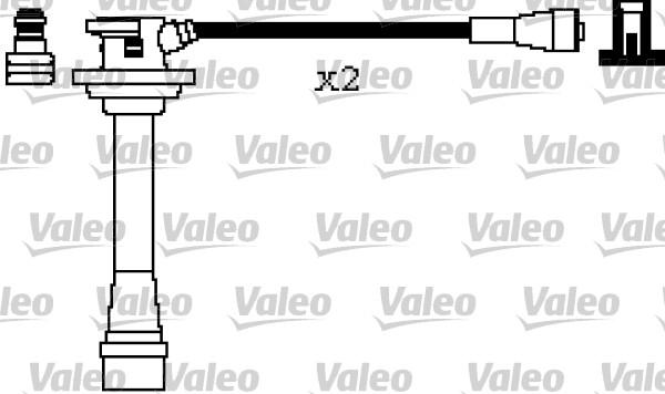Valeo 346187 - Ignition Cable Kit autospares.lv