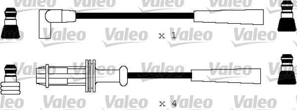 Valeo 346135 - Ignition Cable Kit autospares.lv