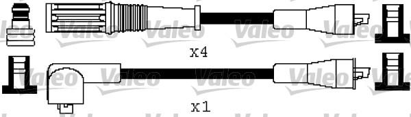 Valeo 346393 - Ignition Cable Kit autospares.lv