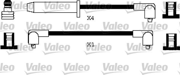 Valeo 346397 - Ignition Cable Kit autospares.lv