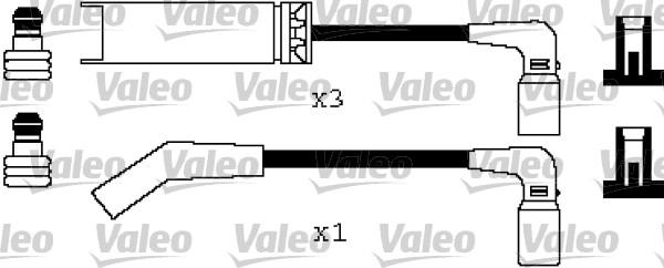 Valeo 346355 - Ignition Cable Kit autospares.lv