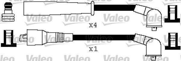 Valeo 346352 - Ignition Cable Kit autospares.lv