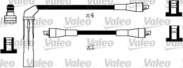 Valeo 346310 - Ignition Cable Kit autospares.lv