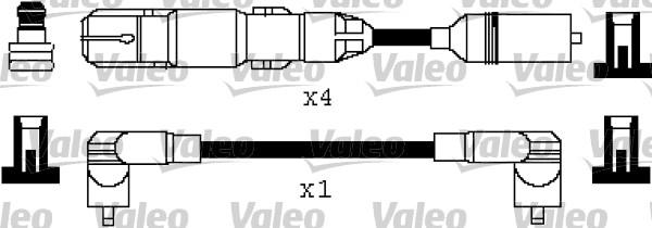 Valeo 346318 - Ignition Cable Kit autospares.lv