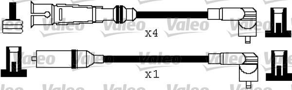 Valeo 346383 - Ignition Cable Kit autospares.lv