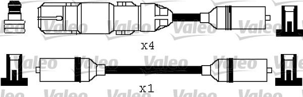 Valeo 346334 - Ignition Cable Kit autospares.lv