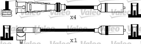 Valeo 346320 - Ignition Cable Kit autospares.lv