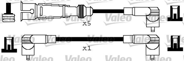 Valeo 346296 - Ignition Cable Kit autospares.lv