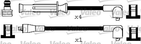 Valeo 346297 - Ignition Cable Kit autospares.lv