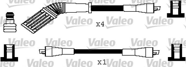 Valeo 346243 - Ignition Cable Kit autospares.lv