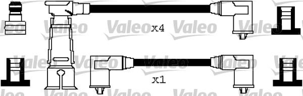 Valeo 346265 - Ignition Cable Kit autospares.lv