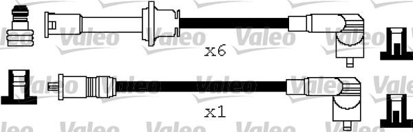 Valeo 346207 - Ignition Cable Kit autospares.lv