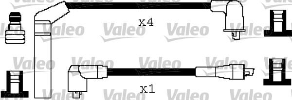 Valeo 346210 - Ignition Cable Kit autospares.lv