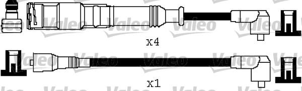 Valeo 346217 - Ignition Cable Kit autospares.lv