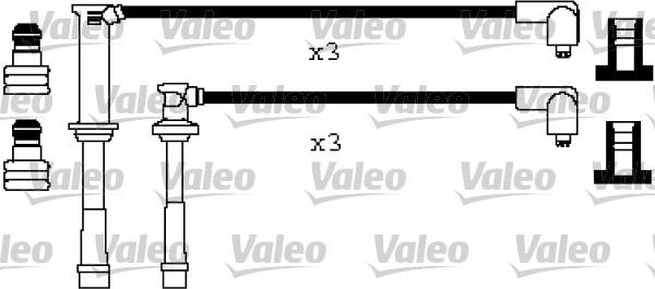 Valeo 346283 - Ignition Cable Kit autospares.lv