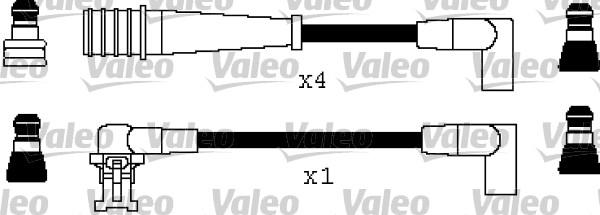 Valeo 346236 - Ignition Cable Kit autospares.lv