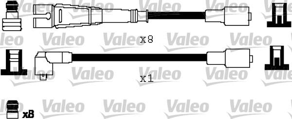 Valeo 346230 - Ignition Cable Kit autospares.lv